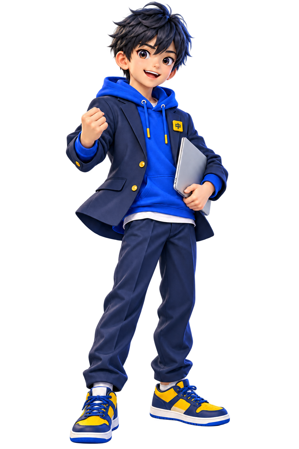 中学生社長 青空（そら）のオリジナルキャラクター